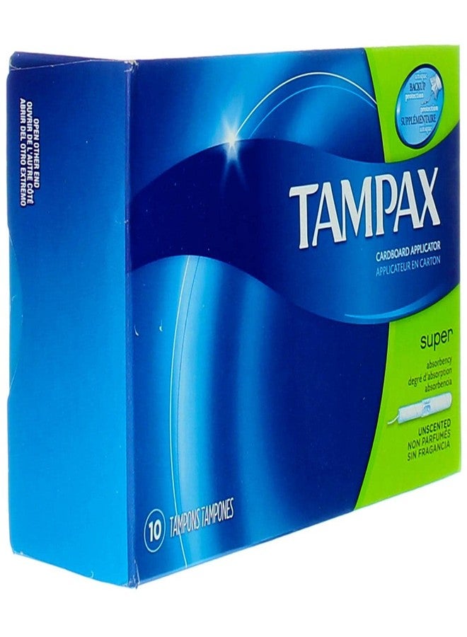 Tampax Super Size 10s Tampax Super 10ct - Image 4